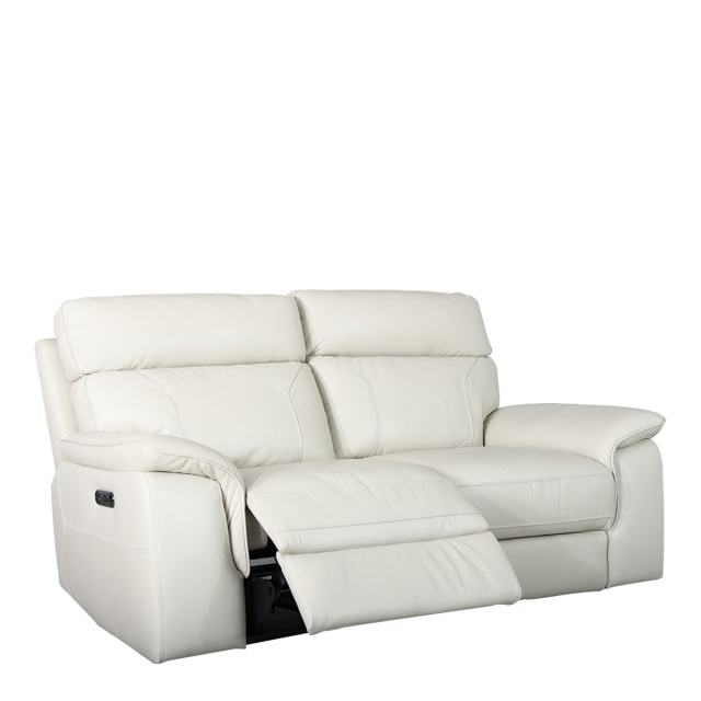 3 Seat 2 Power Recliner Sofa In Leather - Sorrento