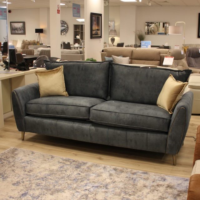 4 Seat Sofa In Fabric - Item as Pictured - Alexis
