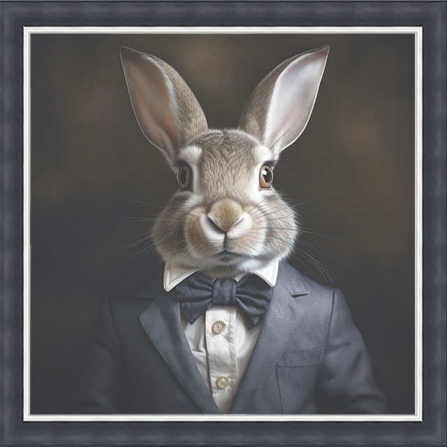Framed Print - Bunny Suit