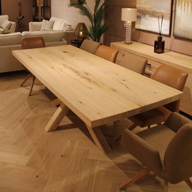 240cm Dining Table - Item as Pictured - Mammoth