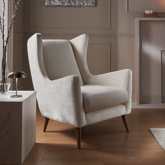 Accent Chair In Fabric - Park Lane