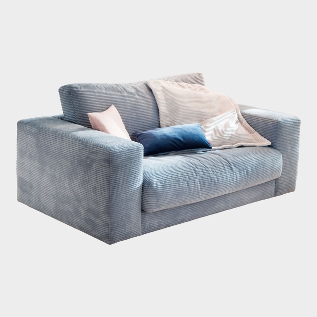 1.5 Seat Medium Sofa In Fabric - Domino
