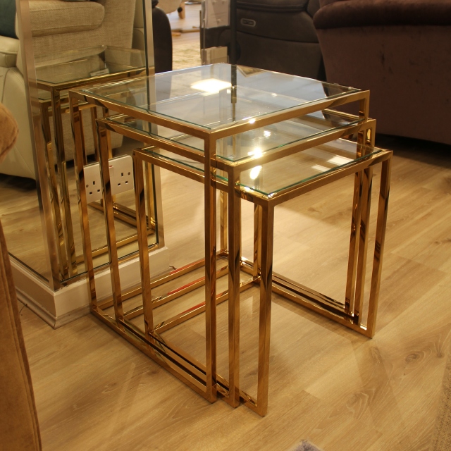 Nest Of 3 Tables - Item as Pictured - Auric