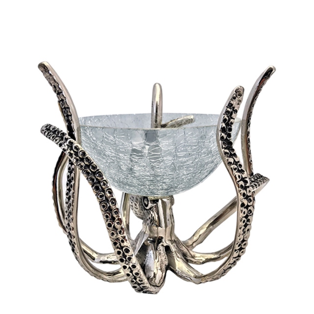 Silver Mini Stand - Octopus Bowl