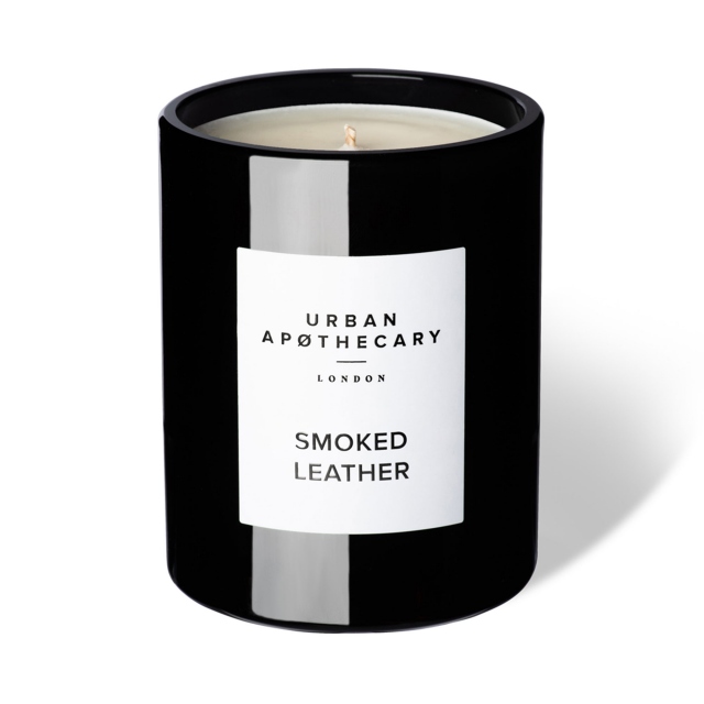 Smoked Leather Candle - Urban Apothecary