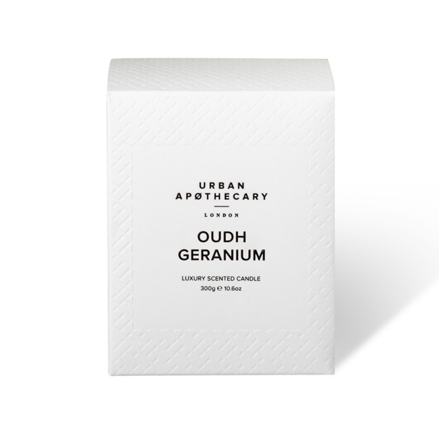 Oudh Geranium Candle - Urban Apothecary
