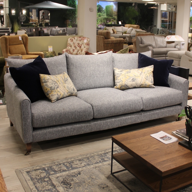 4 Seat Sofa In Fabric - Item as Pictured - Harling