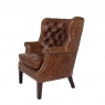 Chair In Leather - Tetrad Bradley