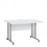 120cm x 80cm Desk Complete With Metal Feet - Vega