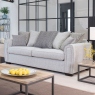 Grand Pilow Back Sofa In Fabric - Seville