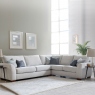 LHF Chaise End Unit In Fabric - Morgan