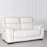 3 Seat 2 Power Recliner Sofa In Leather - Monza