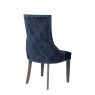 Velvet Dining Chair With Silver Studs - Kentucky