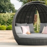 Daybed In Grey Rattan - St Barts