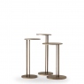 Coffee Table In Brushed Bronze - Cattelan Italia Sting BB