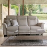 2 Seat Rechargeable 2 Power Recliner Sofa In Leather - Parker Knoll Manhattan