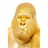 Extra Large Deco Gold Sculpture - Gorilla