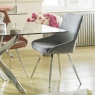 Dining Chair In Velvet - Paolo