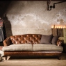 Petit Sofa In Fabric & Leather - Tetrad Dalmore