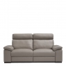 2 Seat 2 Power Recliner Maxi Sofa In Fabric Or Leather - Varese