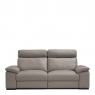 3 Seat 2 Power Recliner Sofa In Leather - Varese