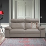3 Seat 2 Power Recliner Sofa In Leather - Varese