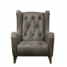 Accent Chair In Leather - Washington