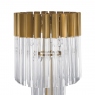 Avadi Table Lamp Brass Glass