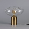 Sergi Table Lamp Wide Antique Brass
