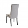 Faux Leather Dining Chair In Grey - Hyatt