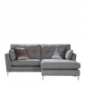 Reversible Chaise Sofa In Fabric - Lola