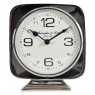Silver Mantel Clock - Vickery
