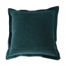 Premium Collection Luna Lake Teal Cushion Medium