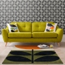Medium Sofa In Fabric - Orla Kiely Laurel