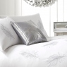 By Caprice Eva Printed Silver Cushion Small