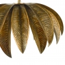 Antique Gold Pendant - Palm