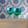 Set of 2 Gin Glasses - Peacock
