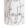 Linework Face Vase