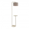 Roy Floor Lamp With Table Satin Champagne