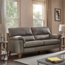 2 Seat 2 Power Recliner Sofa In Leather - Mistral