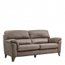 3 Seat Sofa In Leather - Mistral