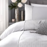 By Caprice Lana Glitter Jacquard Silver Bedding Collection
