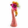 Large Ceramic Pink Head Vase - Flamingo