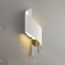 Javu LED White & Chrome Small Wall Light