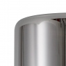 Variety Tall Chrome Glass Cylinder Shade