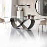 Dining Table In Clear Glass - Cattelan Italia Butterfly