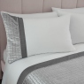 Catherine Lansfield Pinsonic Silver Bedding Collection