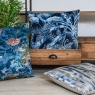 Rothko Textured Blue Cushion Large