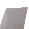 Dining Chair In Light Grey Fabric - Santo