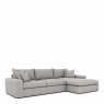 RHF Chaise Corner Group In Fabric - Sapphire